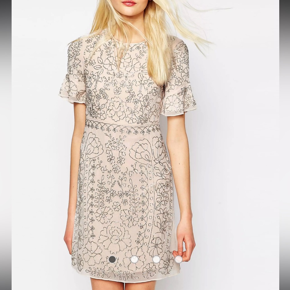 Needle & Thread beaded dress